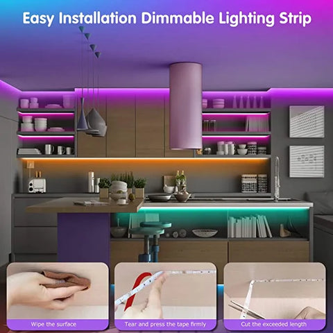 Dynamic Life RGB LED Strip Lights