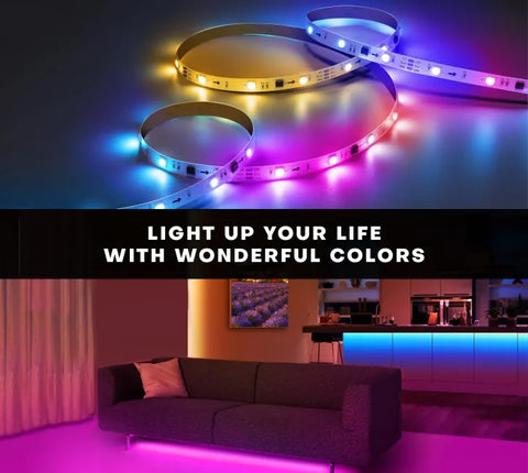 Dynamic Life RGB LED Strip Lights