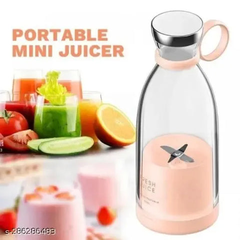 USB Rechargeable Juicer Blender 6 Blades Electric Blender Mini Portable