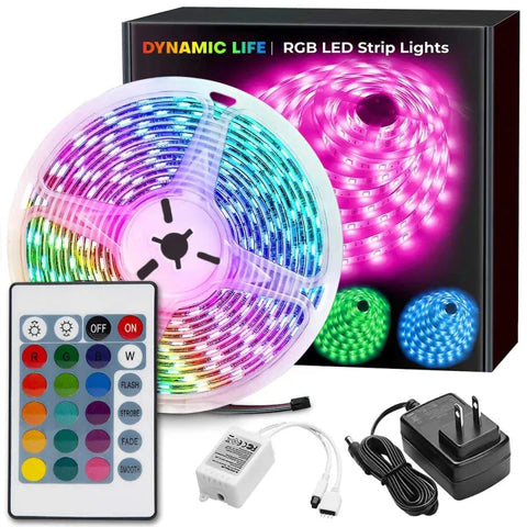 Dynamic Life RGB LED Strip Lights